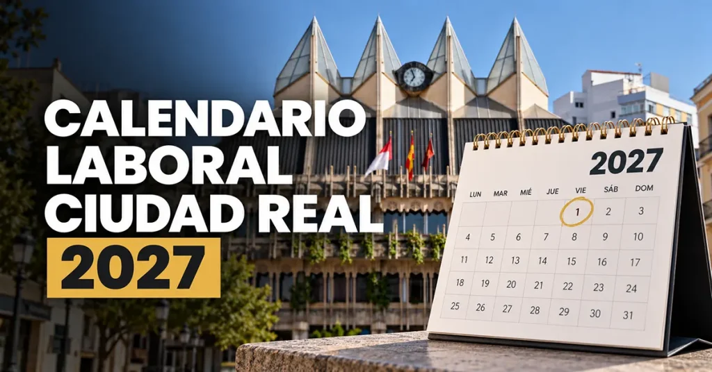 Calendario laboral ciudad real 2027